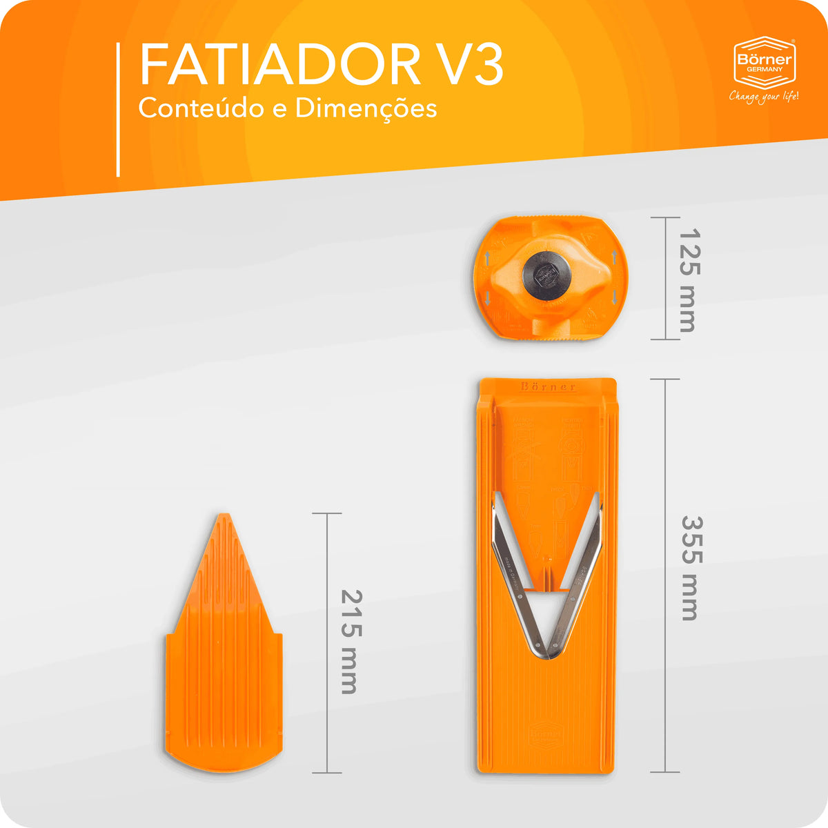Fatiador-Borner-V3-Basic-Set-Sem-Placa-De-Seguranca-Laranja-04